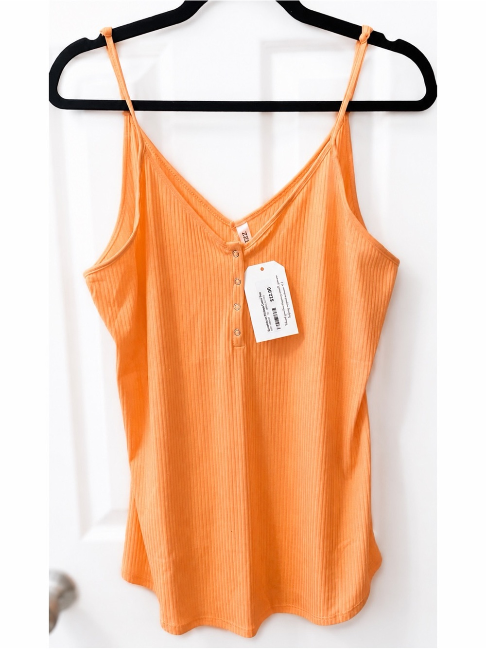 ZENANA- Snap Front‎ Tank Top Size XL